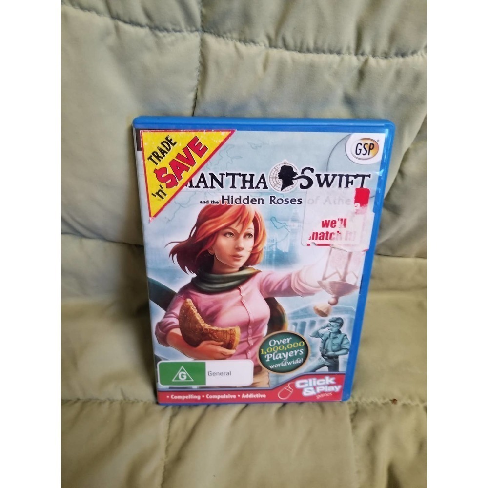 Used Samantha Swift and The Hidden Roses PC Game Untested